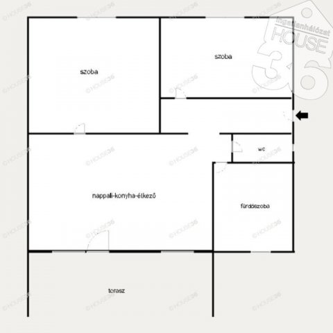 Eladó családi ház, Kecskeméten 82.5 M Ft, 3 szobás