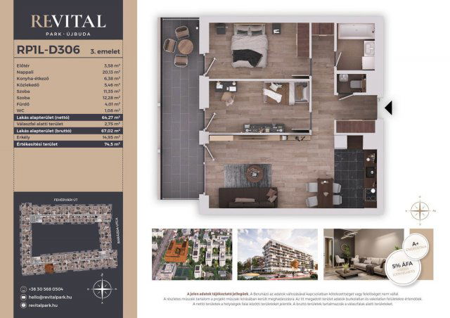 Eladó téglalakás, Budapesten, XI. kerületben, Fehérvári úton