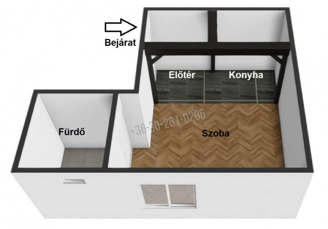 Eladó téglalakás, Budapesten, I. kerületben 54.9 M Ft, 1 szobás