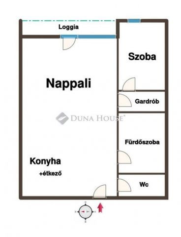 Eladó téglalakás, Nyíregyházán 55 M Ft, 2 szobás