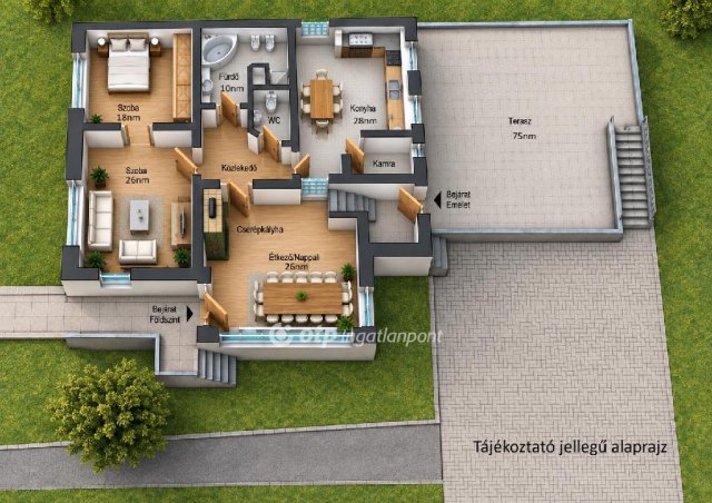Eladó családi ház, Dömösön 150 M Ft, 7 szobás