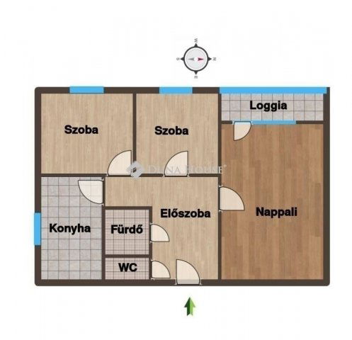 Eladó panellakás, Budapesten, XI. kerületben 89.9 M Ft, 3 szobás