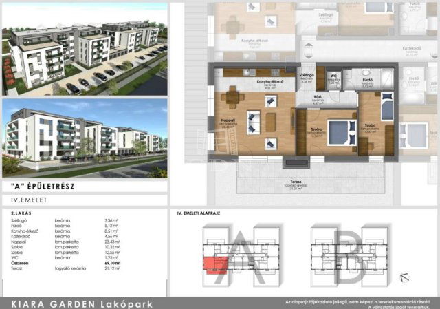 Eladó téglalakás, Szombathelyen 76.9 M Ft, 3 szobás