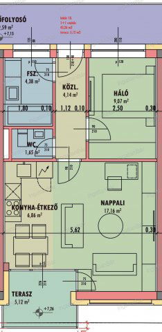 Eladó téglalakás, Nyíregyházán 45.77 M Ft, 1 szobás
