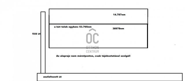 Eladó telek, Monoron 54.9 M Ft / költözzbe.hu