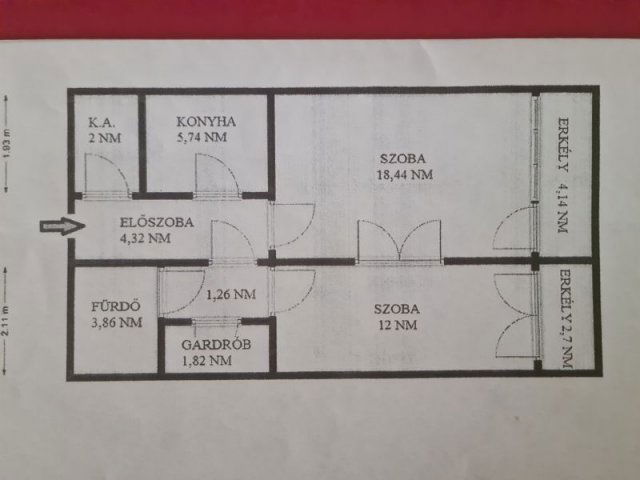 Eladó téglalakás, Budapesten, XI. kerületben, Hadak útján