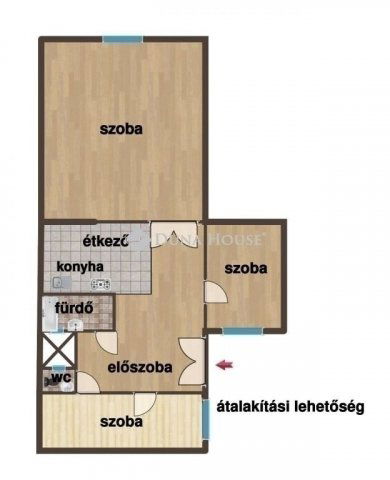 Eladó téglalakás, Budapesten, VII. kerületben 79.9 M Ft