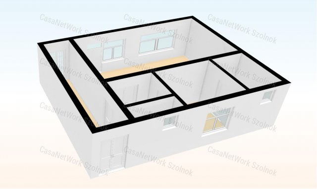 Eladó üzlethelyiség, Szolnokon 34.9 M Ft, 3 szobás