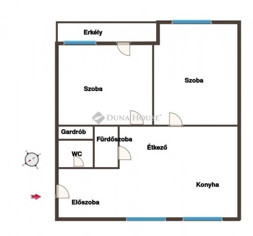 Eladó téglalakás, Budapesten, II. kerületben 99.9 M Ft, 2 szobás