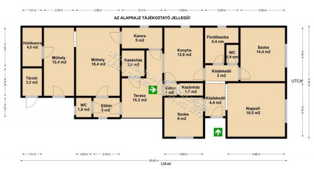 Eladó családi ház, Szabadkígyóson 41.9 M Ft, 3 szobás