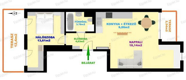 Kiadó téglalakás, albérlet, Budapesten, IV. kerületben