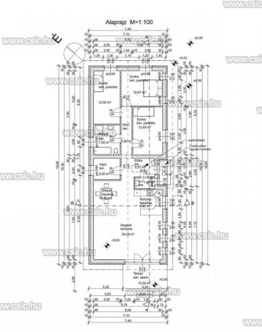 Eladó családi ház, Alsónémediben 115 M Ft, 4 szobás