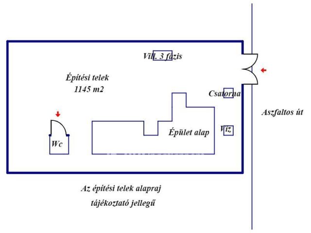 Eladó telek, Nyársapáton 14.8 M Ft / költözzbe.hu