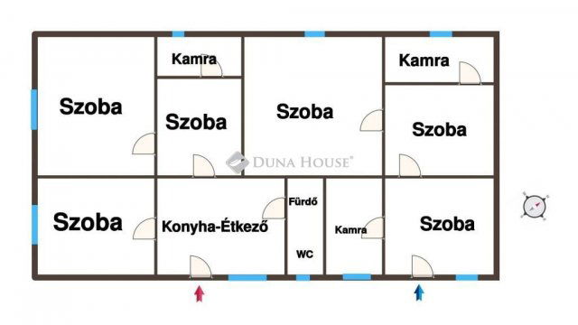 Eladó családi ház, Kiskunfélegyházán 42 M Ft, 5+1 szobás