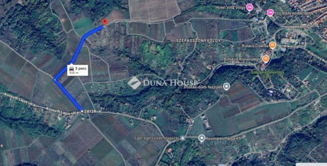 Eladó telek, Egerben 1.5 M Ft / költözzbe.hu