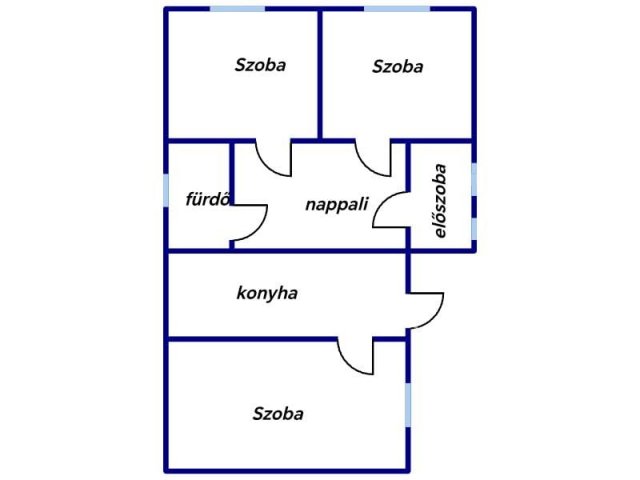 Eladó családi ház, Egerfarmoson 9 M Ft, 3 szobás
