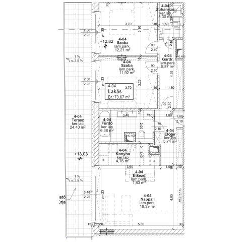 Eladó téglalakás, Budapesten, XIII. kerületben, Jász utcában