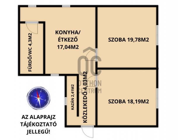 Eladó családi ház, Nagykarácsonyon 25 M Ft, 2 szobás