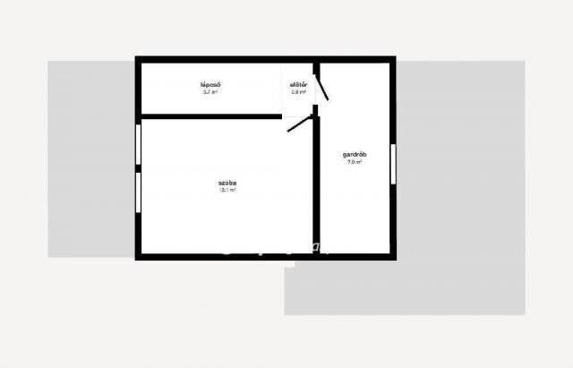 Eladó téglalakás, Miskolcon 37.5 M Ft, 2+1 szobás