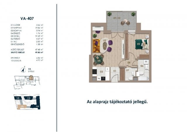 Eladó téglalakás, Budapesten, III. kerületben 97.4 M Ft
