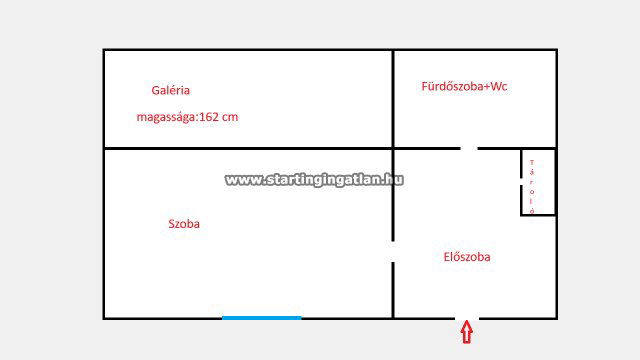 Eladó téglalakás, VI. kerületben, Vörösmarty utcában