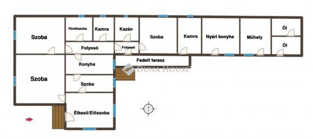 Eladó családi ház, Tömörkényen 15.9 M Ft, 3 szobás