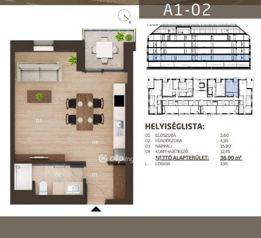 Eladó téglalakás, Budapesten, XXIII. kerületben 61.621 M Ft