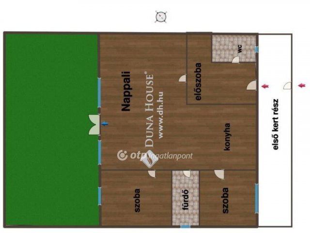 Eladó téglalakás, Cegléden 74.9 M Ft, 3 szobás