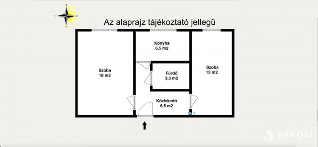 Eladó panellakás, Szegeden 55 M Ft, 2 szobás