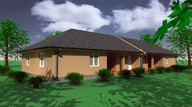 Eladó ikerház, Hajdúsámsonon 89.99 M Ft, 4 szobás