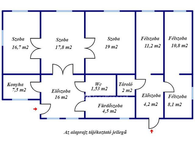 Eladó családi ház, Nagykőrösön 23.5 M Ft, 5+4 szobás