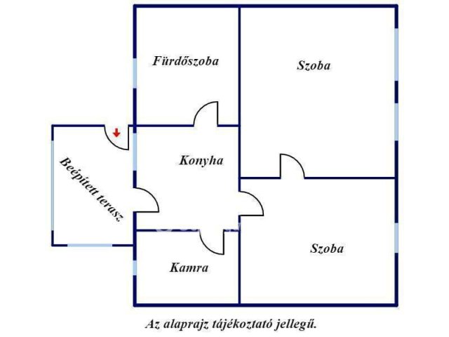 Eladó családi ház, Szolnokon 11.5 M Ft, 2 szobás