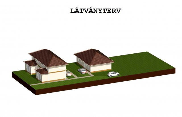 Eladó ikerház, Vácrátóton 88 M Ft, 5 szobás