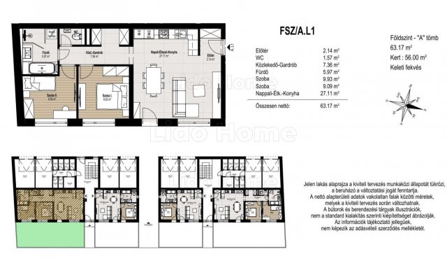 Eladó téglalakás, Mosonmagyaróváron 67.85 M Ft, 3 szobás