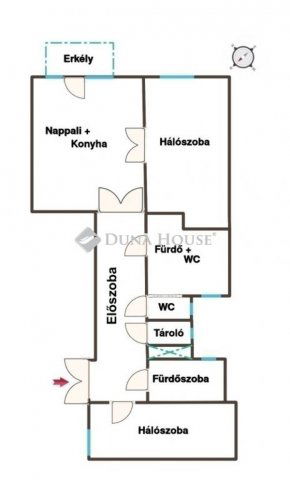 Eladó téglalakás, Budapesten, IX. kerületben 134.9 M Ft