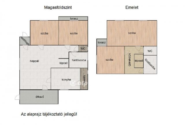 Eladó családi ház, Ajakon 55 M Ft, 4 szobás
