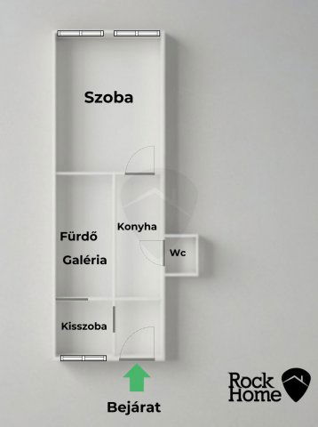 Eladó téglalakás, Budapesten, VI. kerületben 45 M Ft, 1+1 szobás