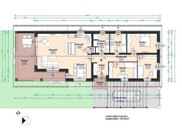 Eladó családi ház, Veresegyházon 136 M Ft, 4 szobás