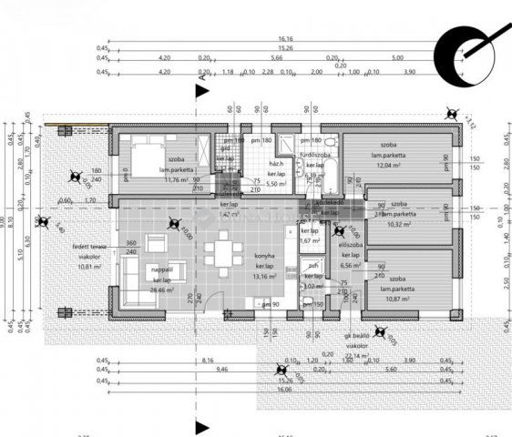Eladó családi ház, Dányon 79.9 M Ft, 5 szobás