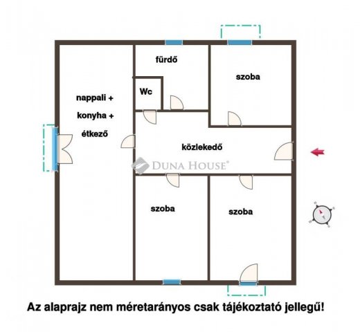 Eladó téglalakás, Mendén 79.9 M Ft, 4 szobás