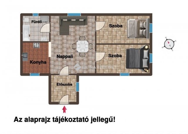 Eladó családi ház, Abonyban 44.99 M Ft, 3 szobás
