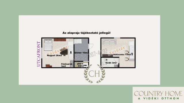Eladó mezogazdasagi ingatlan, Dócon 24.9 M Ft, 2 szobás