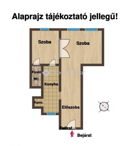 Eladó téglalakás, Budapesten, XX. kerületben 45.9 M Ft, 2 szobás