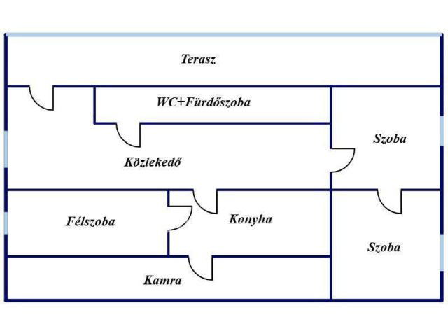 Eladó családi ház, Balkányban 35 M Ft, 2+1 szobás