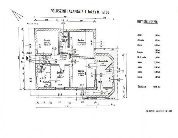 Eladó családi ház, Pápán 104.9 M Ft, 4+3 szobás