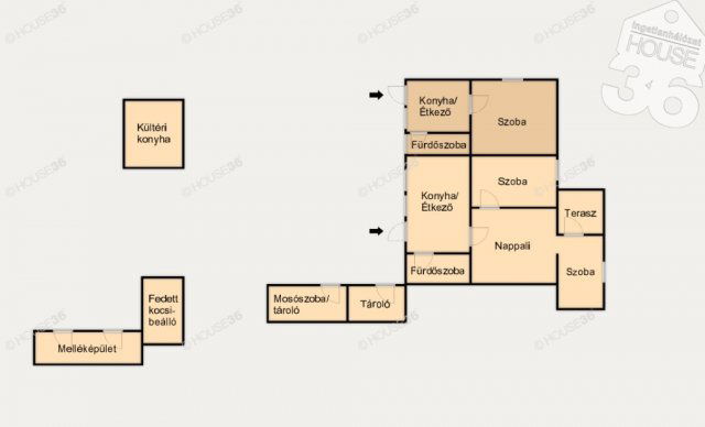 Eladó mezogazdasagi ingatlan, Kecskeméten 32.9 M Ft, 3 szobás