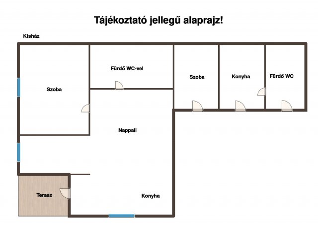 Eladó családi ház, Inárcson 69.9 M Ft, 7+1 szobás