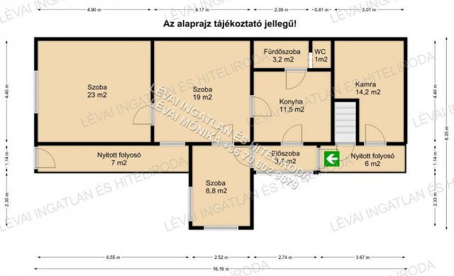 Eladó családi ház, Békéscsabán 19.9 M Ft, 3 szobás