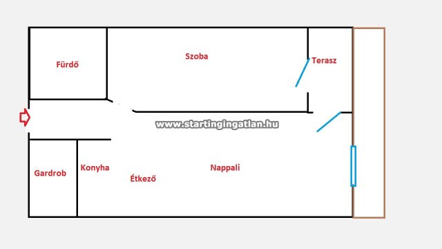 Eladó téglalakás, Budapesten, XIV. kerületben, Róna utcában