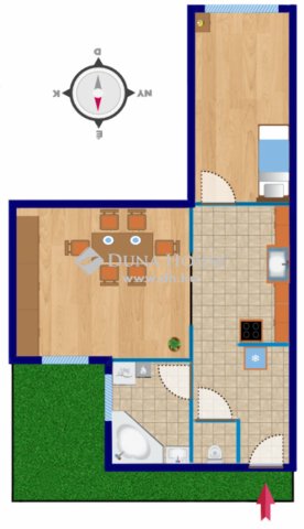 Eladó téglalakás, Budapesten, IX. kerületben 85.7 M Ft, 2 szobás